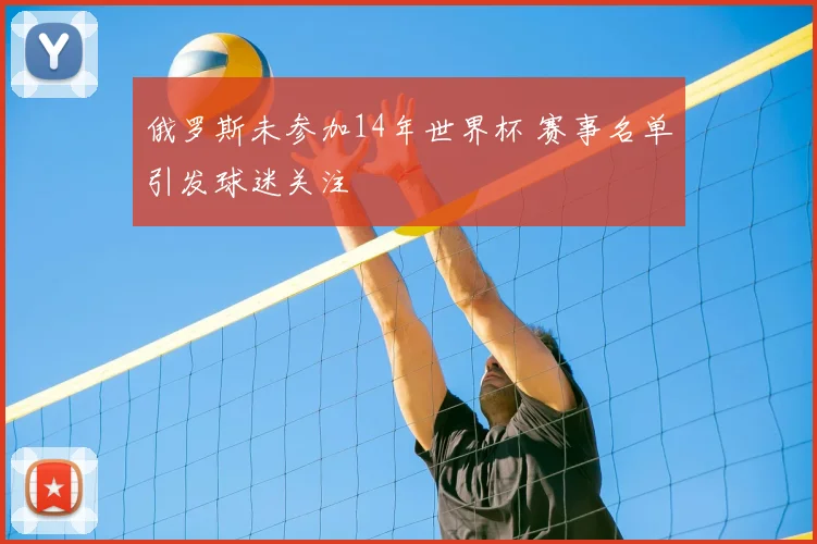 俄罗斯未参加14年世界杯 赛事名单引发球迷关注