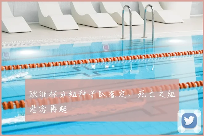 欧洲杯分组种子队落定,死亡之组悬念再起
