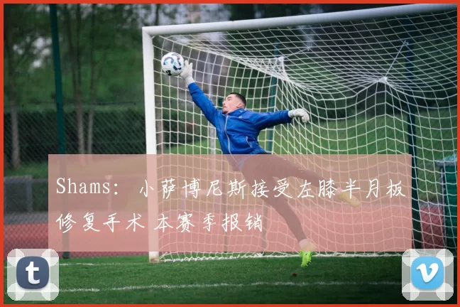 Shams:小萨博尼斯接受左膝半月板修复手术 本赛季报销